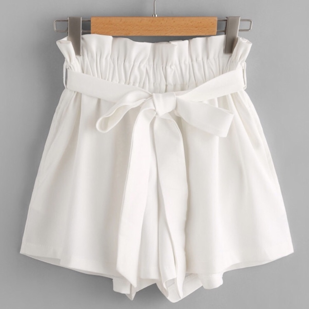 White Shorts